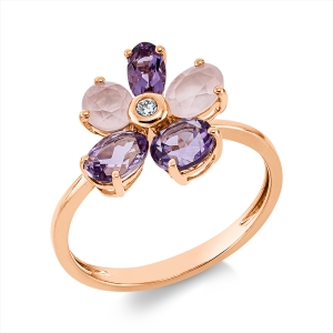 Ring 18 kt RG Blume