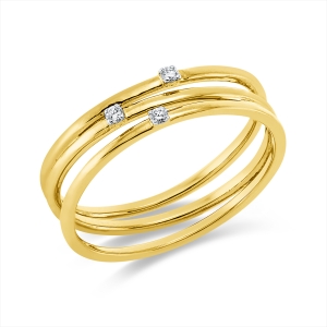 Ring 18 kt GG