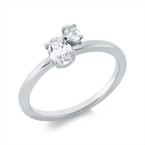 Ring  18kt Gelbgold mit 0,43ct Diamanten