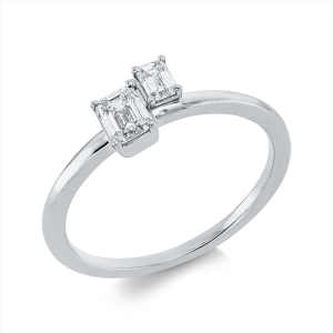 Ring  18kt Gelbgold mit 0,42ct Diamanten