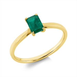Ring 4er-Krappe 18 kt GG