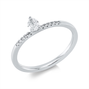 Ring 3er-Krappe 18 kt GG