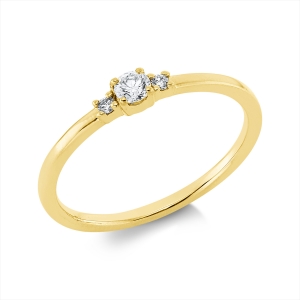Ring 4er-Krappe 18 kt GG