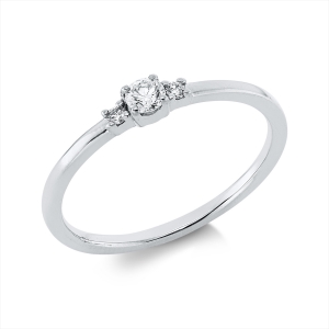 Ring 4er-Krappe 18 kt GG
