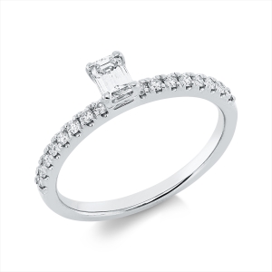 Ring 4er-Krappe 18 kt GG
