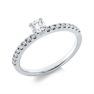 Ring 4er-Krappe 18 kt GG