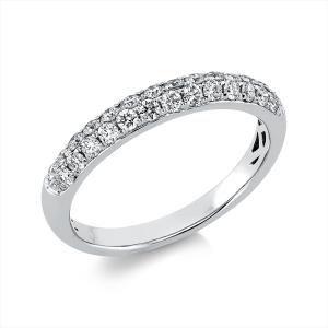 Pavé Ring  18kt Gelbgold mit 0,49ct Diamanten