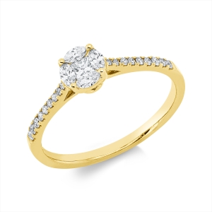 Ring 18 kt GG