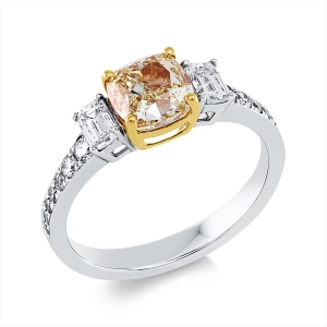 Ring 18 kt WG+GG, GIA7486533991