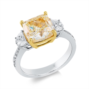 Ring 18 kt WG+GG, GIA3515467951