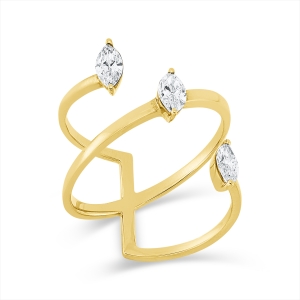Ring 18 kt GG