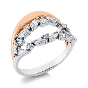 Ring 18 kt WG+RG