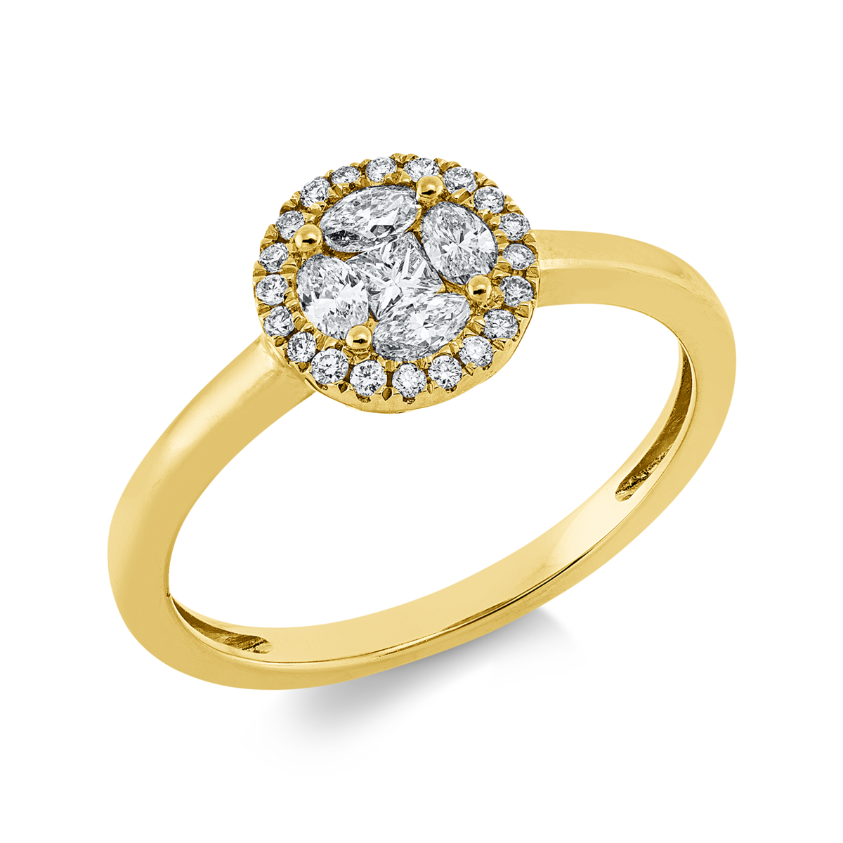 Ring 18 kt GG