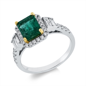 Ring 18 kt WG+GG