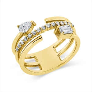 Ring 18 kt GG