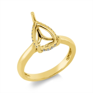 Ring 3er-Krappe 14 kt GG