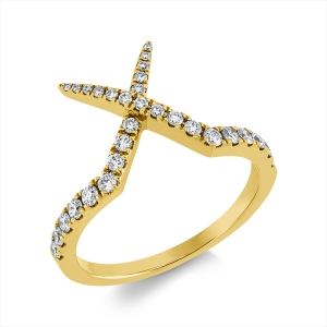 Ring 18 kt GG