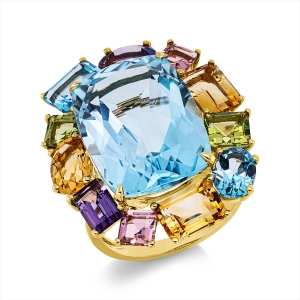 Ring 18 kt GG