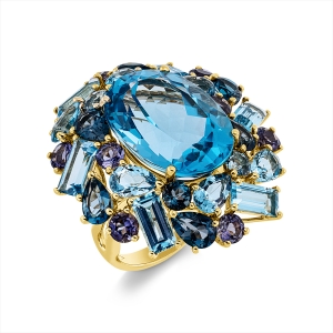 Ring 18 kt GG