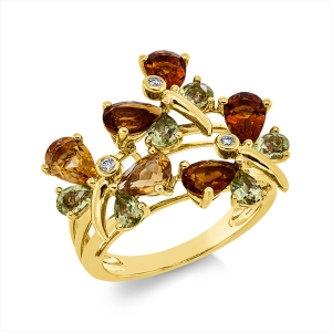 Ring 18 kt GG