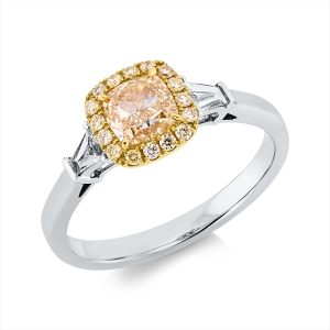 Ring 18 kt WG+GG