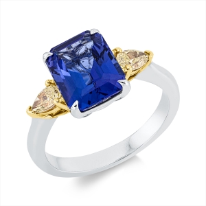 Ring 14 kt WG+GG