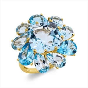 Ring 18 kt GG