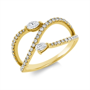 Ring 18 kt GG