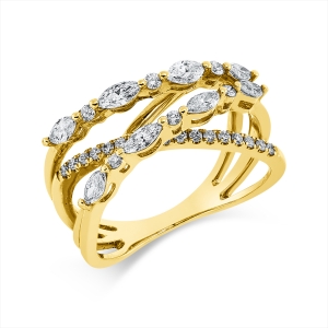 Ring 18 kt GG
