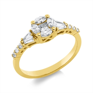 Ring 18 kt GG