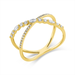 Ring 18 kt GG