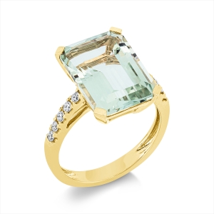 Ring 4er-Krappe 18 kt GG