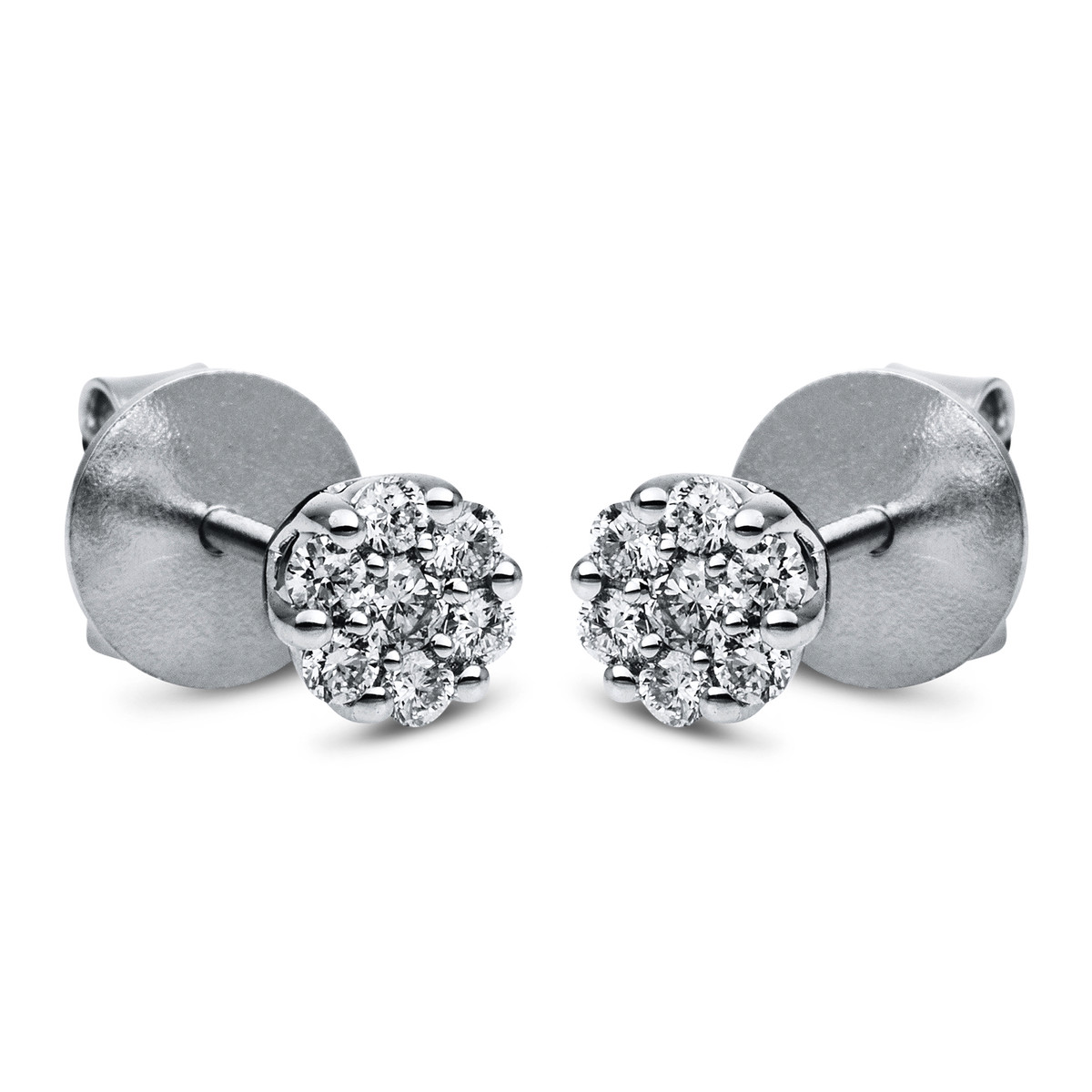 Ohrstecker 18 kt WG