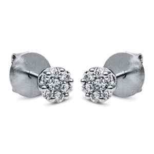 Ohrstecker 18 kt WG