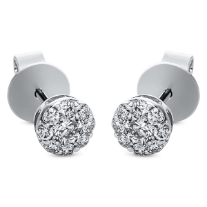 Ohrstecker 18 kt WG