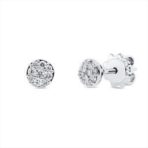Ohrstecker 18 kt WG