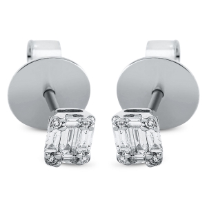 Ohrstecker 18 kt WG