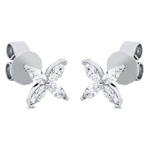 Ohrstecker 18 kt WG