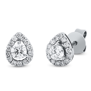 Ohrstecker 18 kt WG