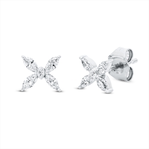 Ohrstecker 18 kt WG