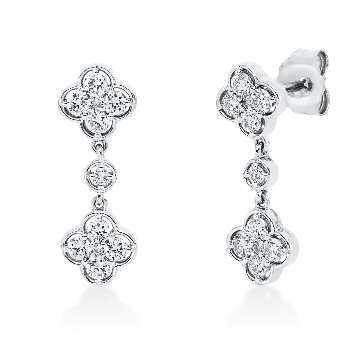Ohrschmuck 18 kt WG
