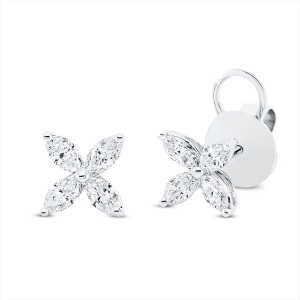 Ohrstecker 18 kt WG