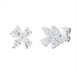Ohrstecker 18 kt WG