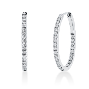 Creolen 18 kt WG