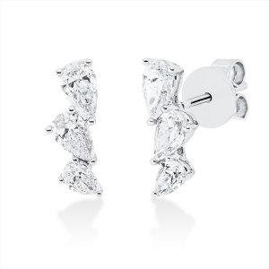 Ohrstecker 18 kt WG