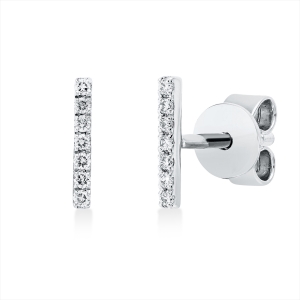 Ohrstecker 18 kt WG