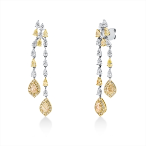 Ohrschmuck 18 kt WG+GG