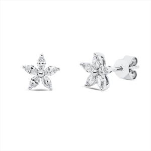 Ohrstecker 18 kt WG