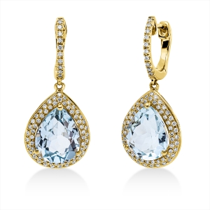 Ohrschmuck 3er-Krappe 18 kt GG