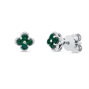 Ohrstecker 18 kt WG